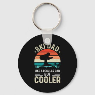 Ski Dad Keychain