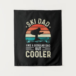 Ski Dad Tapestry