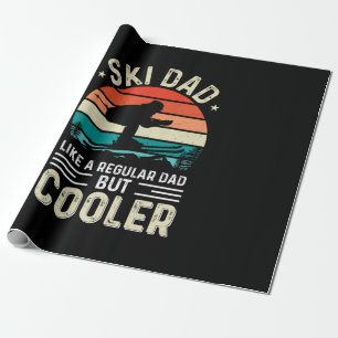 Ski Dad Wrapping Paper