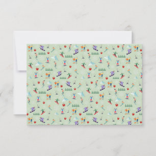 Ski Day Thank you/note cards