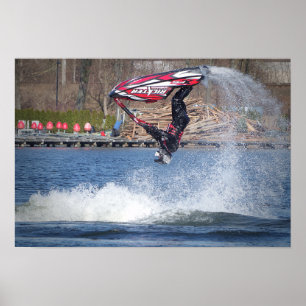 Ski de jet - affiche