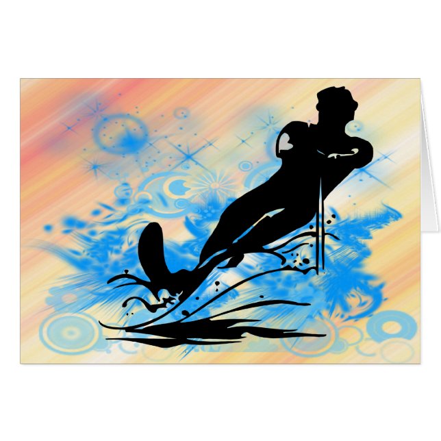 Ski d'eau (Devant horizontal)