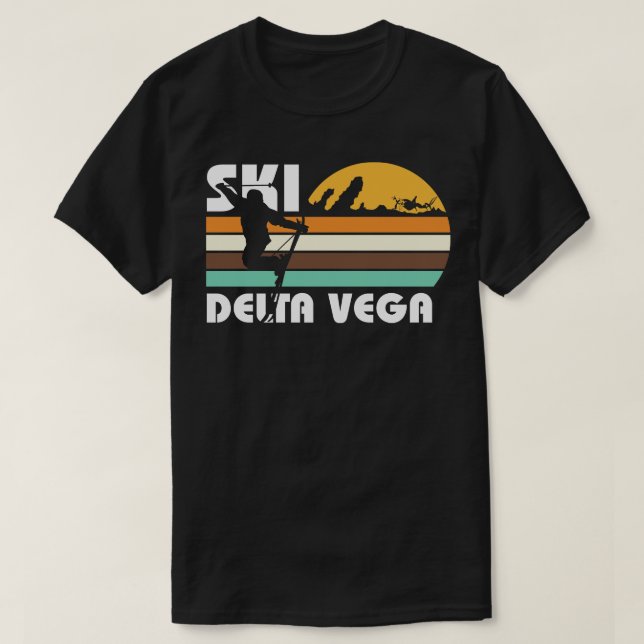 Ski Delta Vega 2 T-Shirt (Design Front)