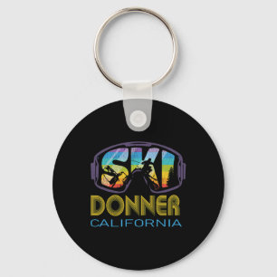 Ski Donner California Skiing Vacation  Keychain