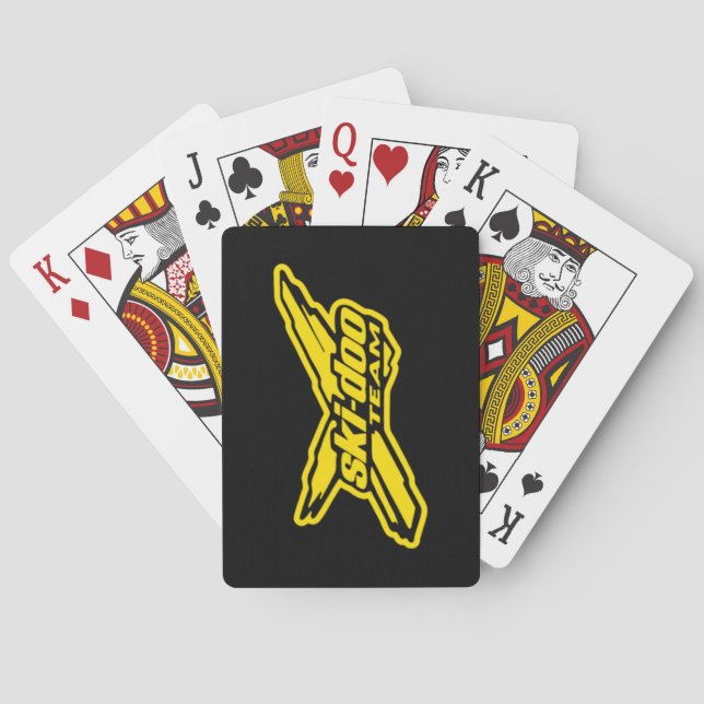Ski-doo Playing Cards (Back)