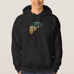 Ski Downhill Funny Drifting Skier Snow Winter Spor Hoodie