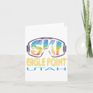 Ski Eagle Point Utah Skiing Vacation Card