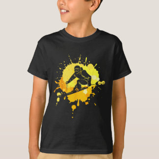 Ski For Skiier Boys Retro Skiing  T-Shirt