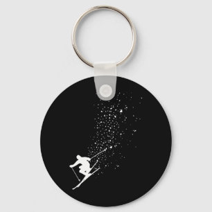 Ski Freestyle Skiing Freeski Winter Sports Skiers Keychain