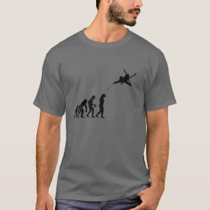 Ski Freestyle Skiing Slopestyle Skier Freeride T-Shirt