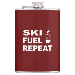 Ski Fuel Repeat Hip Flask