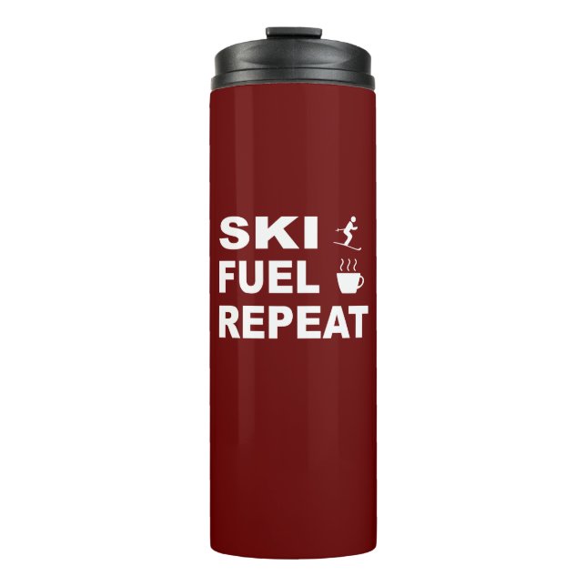 Ski Fuel Repeat Thermal Tumbler (Front)