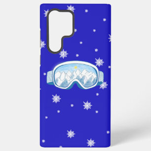 Ski Goggles Snowflake Dance Samsung Galaxy Case