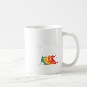 Ski Heavenly California Retro Skiing Lake Tahoe Ca Coffee Mug
