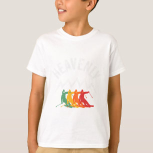 Ski Heavenly California Retro Skiing Lake Tahoe Ca T-Shirt