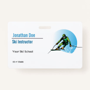 Ski Instructor Badge