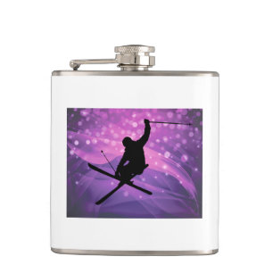 Ski Jump Hip Flask