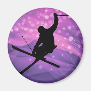 Ski Jump Magnet