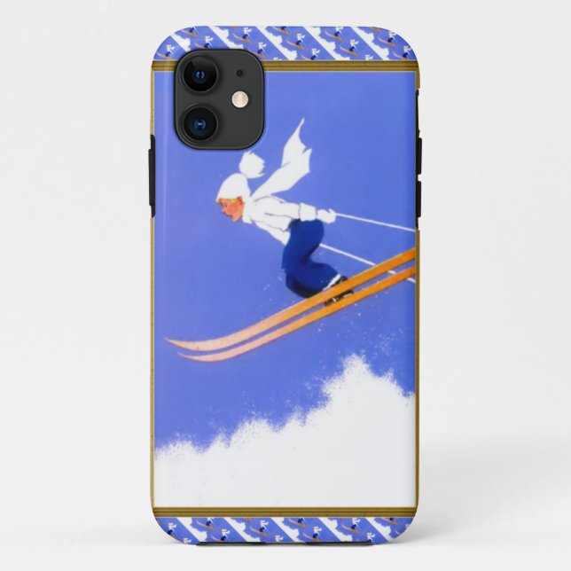 Ski jumper Case-Mate iPhone case (Back)