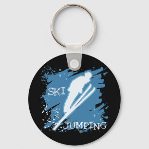 SKI JUMPING KEYCHAIN