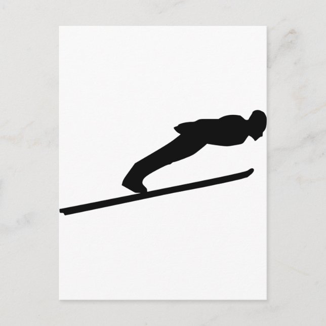 Ski Jumping Postcard (Front)