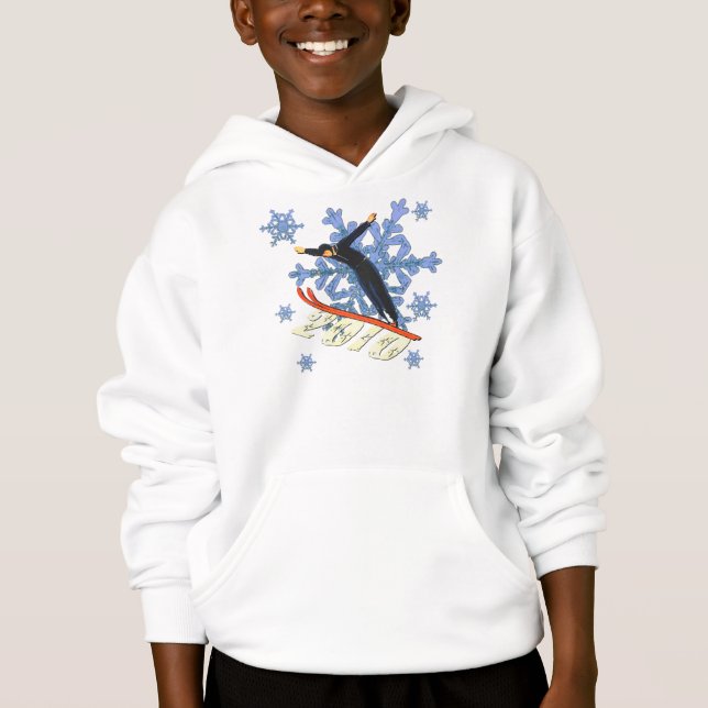 Ski jumping Ski Jumpers winter games gifts (Front)