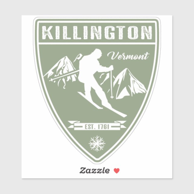 Ski Killington Vermont (Sheet)