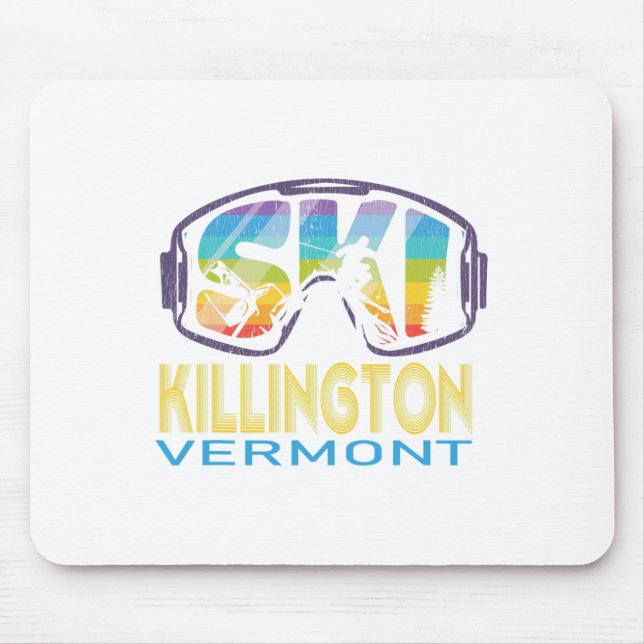 Ski Killington Vermont Skiing Vacation  Mouse Pad (Front)