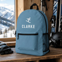 Ski Kit Backpack | Custom Skier Name Sport Bag
