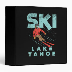 Ski Lake Tahoe Binder