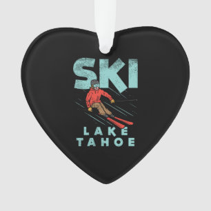 Ski Lake Tahoe Ornament