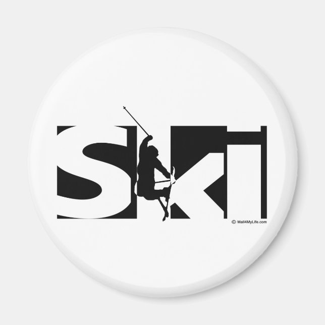 Ski Magnet (Front)