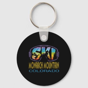 Ski Monarch Mountain Colorado Skiing Vacation Keychain