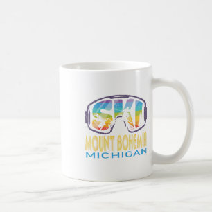 Ski Mount Bohemia Michigan Skiing Vacation Coffee Mug