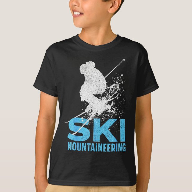 Ski mountaineering  T-Shirt (Front)