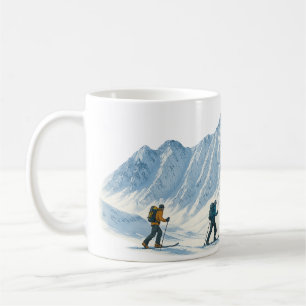 Ski Mountaineers Coffee Mug