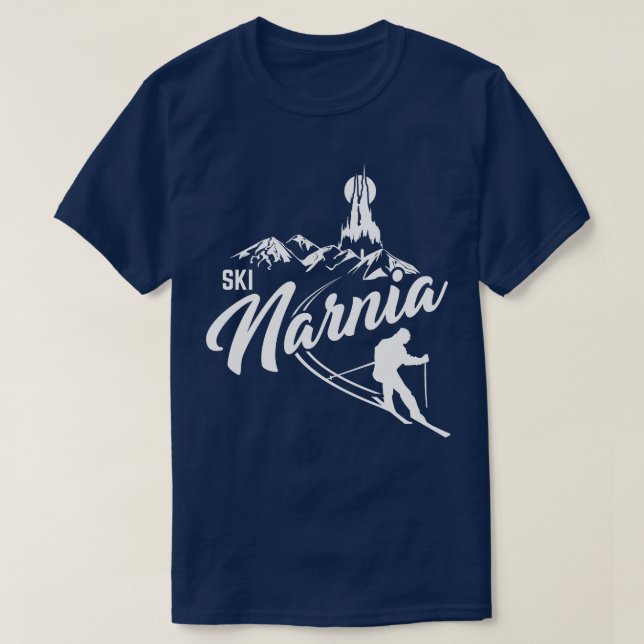 Ski Narnia 1 T-Shirt (Design Front)