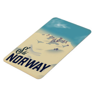 Ski Norway Magnet