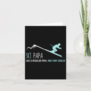 Ski Papa  Card