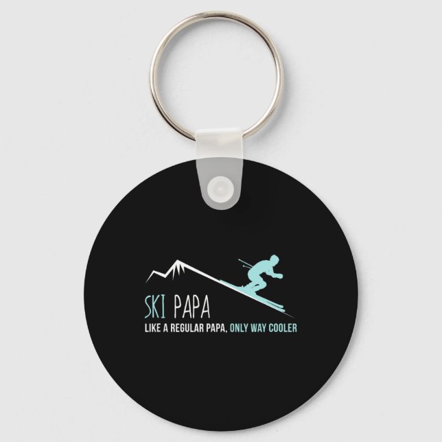 Ski Papa  Keychain (Front)