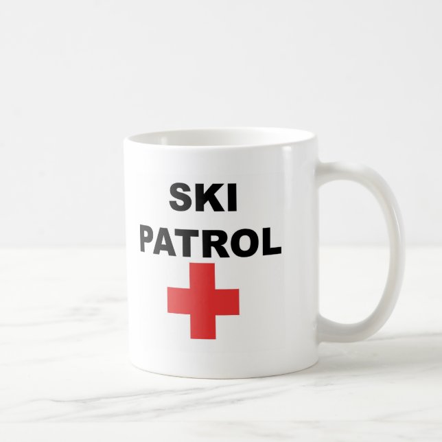 Ski Patrol Coffee Mug (Right)