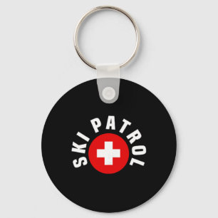 Ski Patrol Pocket Outfit Slope Emergency Skier Saf Keychain