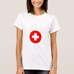Ski Patrol Pocket Outfit Slope Emergency Skier Saf T-Shirt
