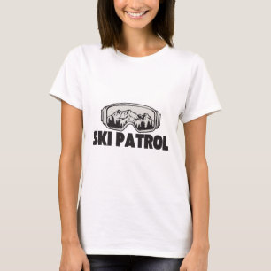 Ski Patrol Winter Skiing Goggles Mountain Trip  T-Shirt