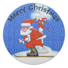 Ski Père Noël à la gomme de Pôle Nord