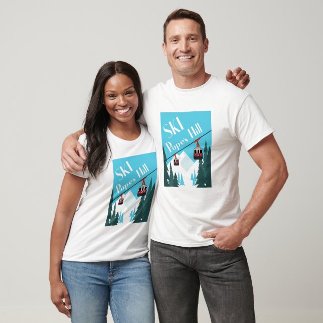 Ski Pope's Hill T-Shirt (Unisex)