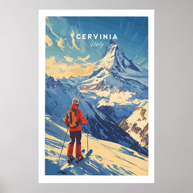 Ski Print Cervinia Italy 1 (Front)