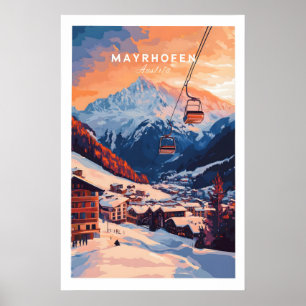 Ski Print Mayrhofen Austria 1