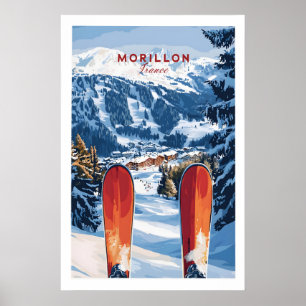 Ski Print Morillon France 1