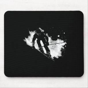 Ski Racer Sports Biathlon Biathlons Mouse Pad